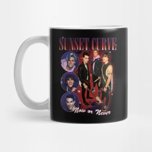 SUNSET CURVE Band Bootleg Mug